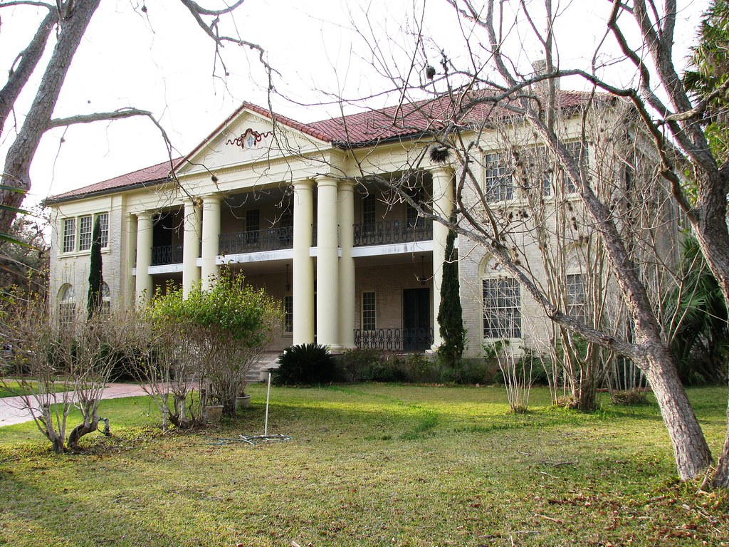 Bee County's Berclair Mansion, in the tiny town of Berclair, Texas