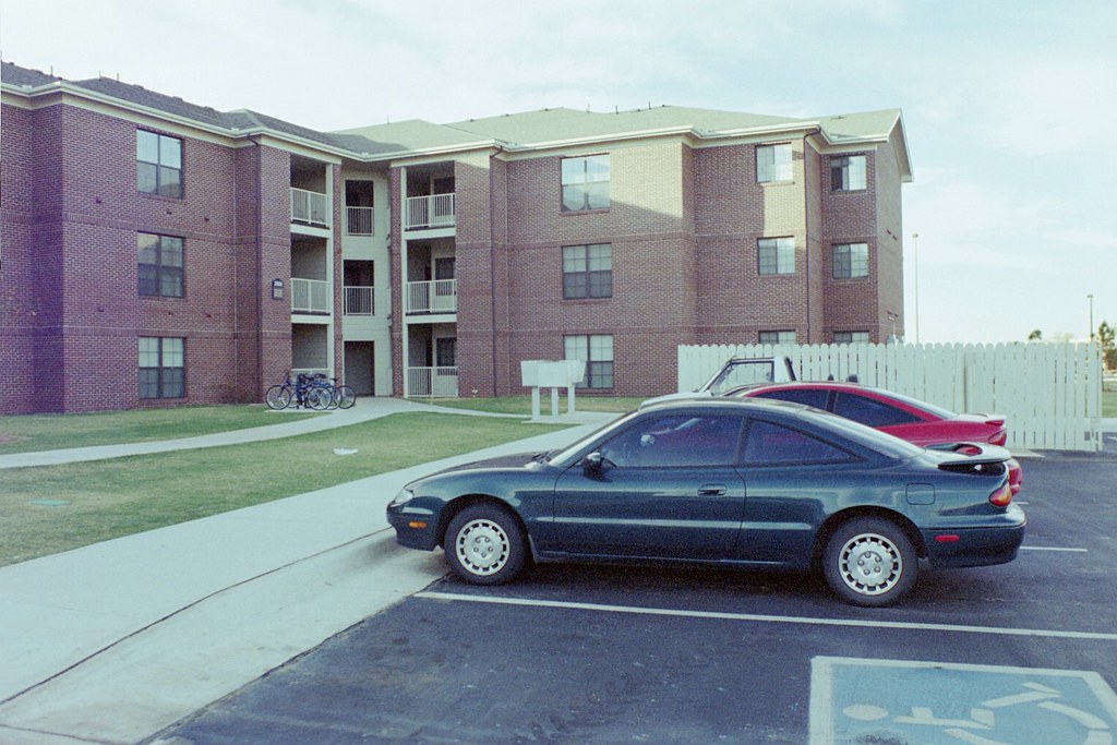 IMG019 Apartment building. Around the year 2000. Shot with… Flickr