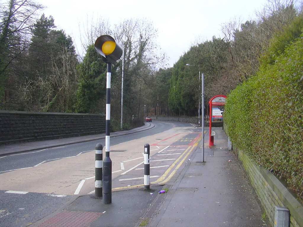 Haslingden Road, Rawtenstall, Lancashire Bus shelter robert wade