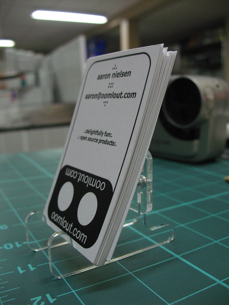 Buisness Card Holder The business card holder in action ho… Flickr