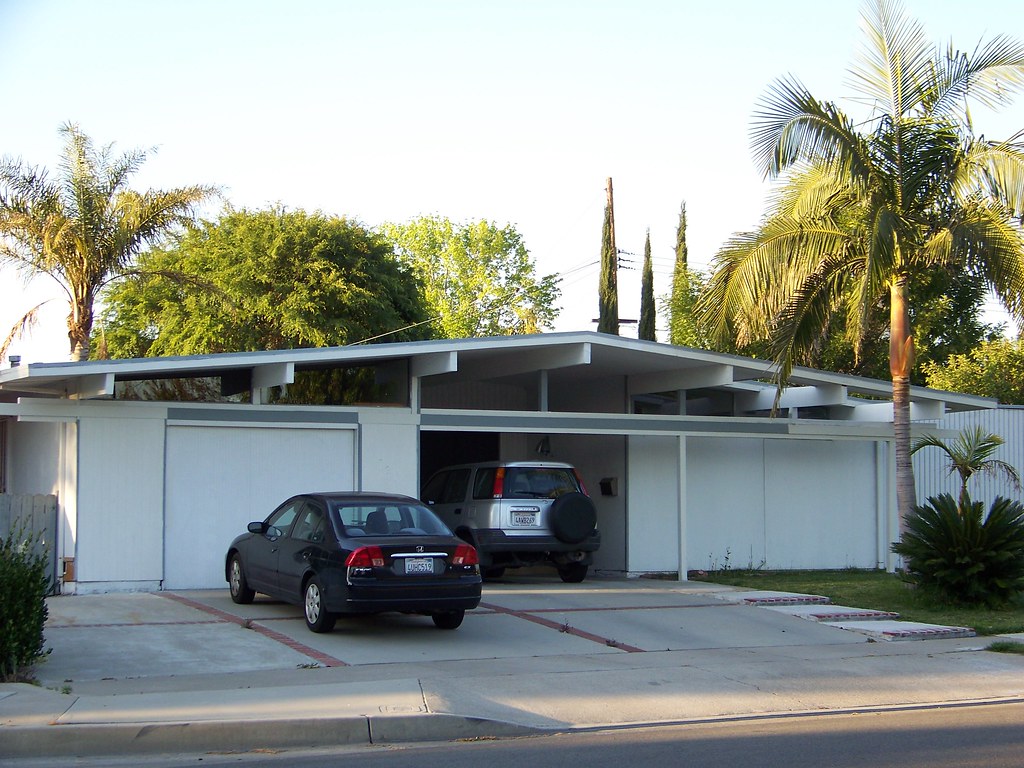 Eichler home Orange, CA Tiki Lisa Flickr