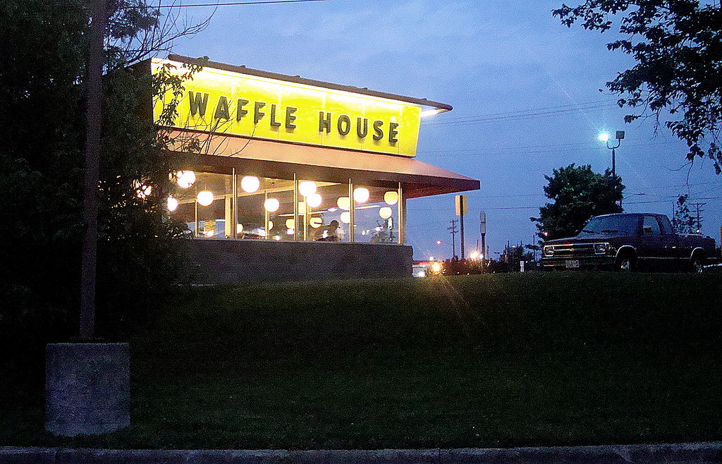Waffle House, West Hillsborough, Durham NC Joe Wolf Flickr