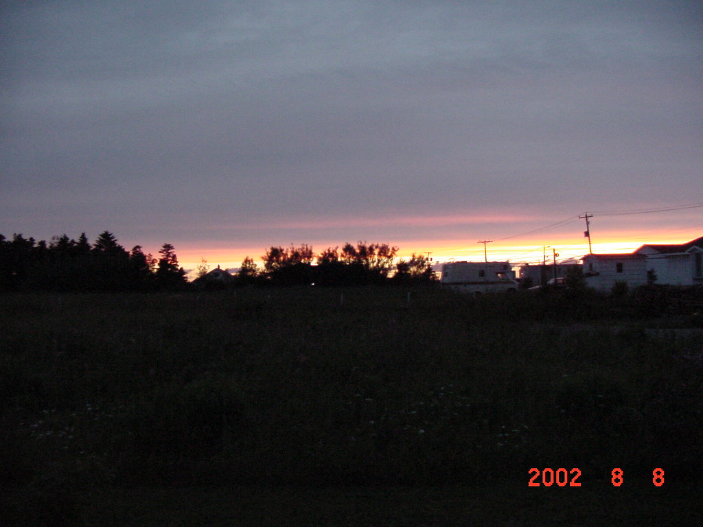 sunsetpap3 sunset in Port au Port east, NL Joe LaFitte Flickr