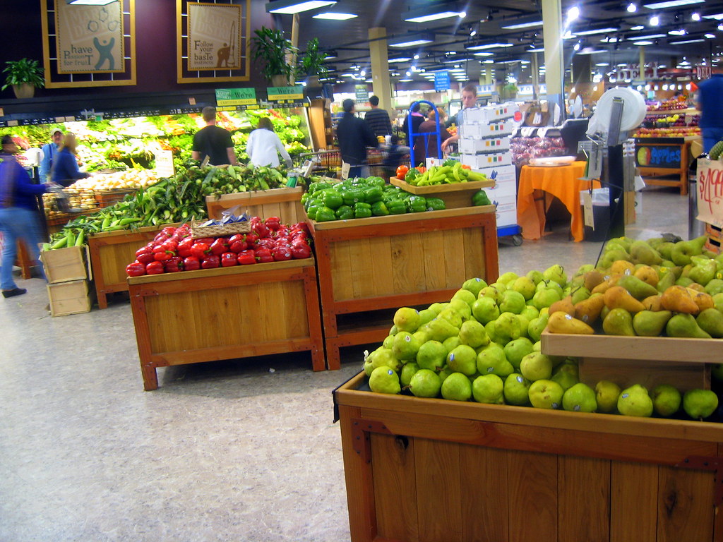 Produce Section a photo on Flickriver