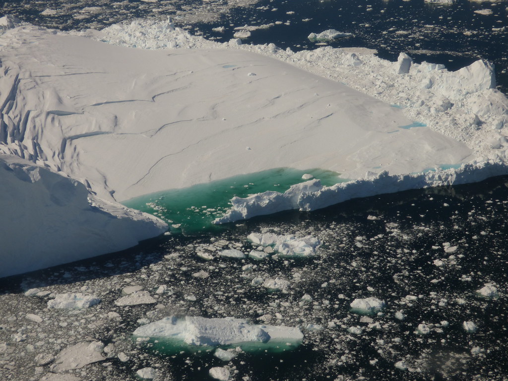 Icebergs melting, Greenland. Photo NordForsk/Jostein K. S… Flickr