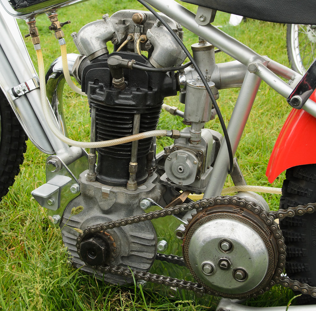 JAP Speedway Bike Engine Hoghton Tower Classic Car Show 14… Flickr