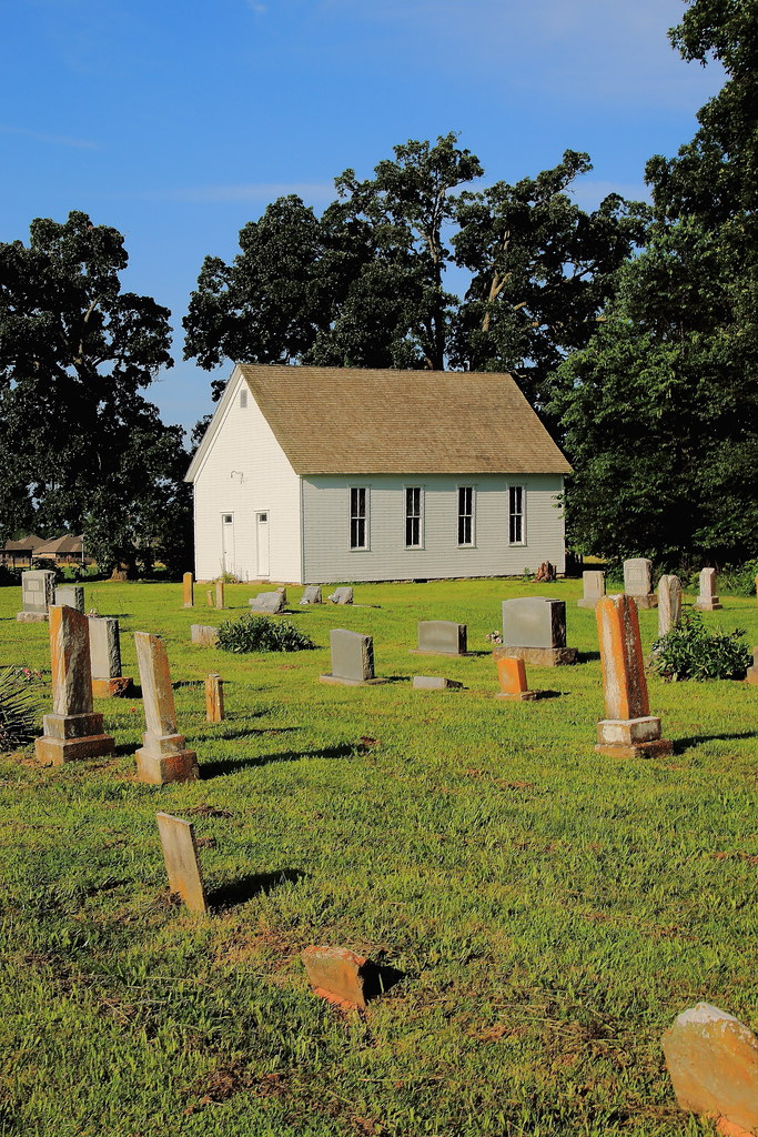 Former Mt Hebron Methodist Church and Cemetery Near Cave… Flickr