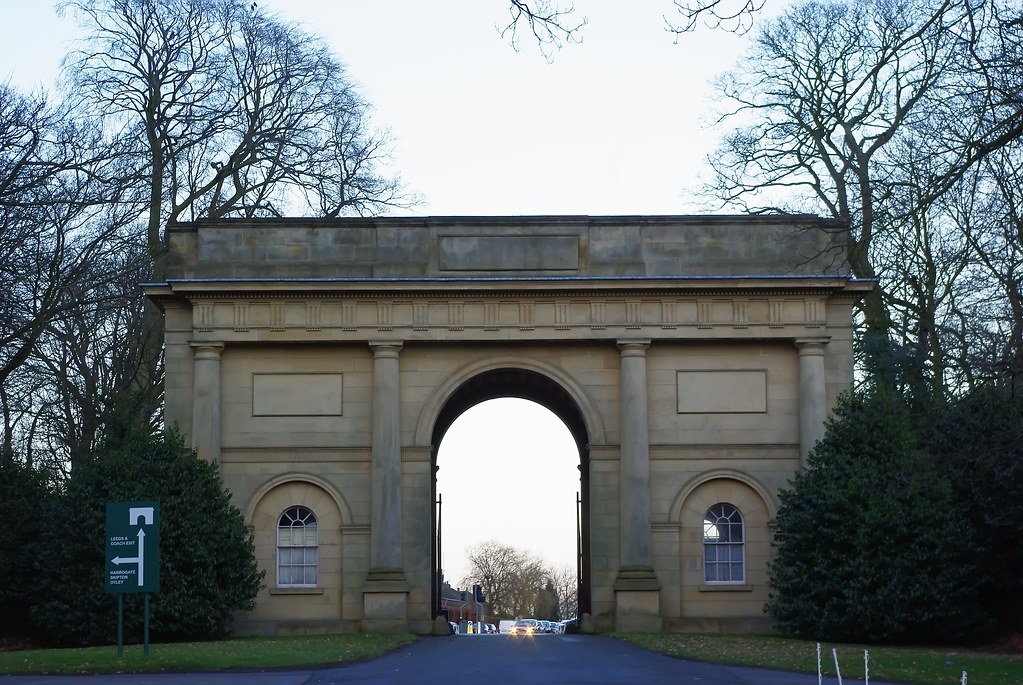 Arch entrance Harewood House (1) jcw1967 Flickr