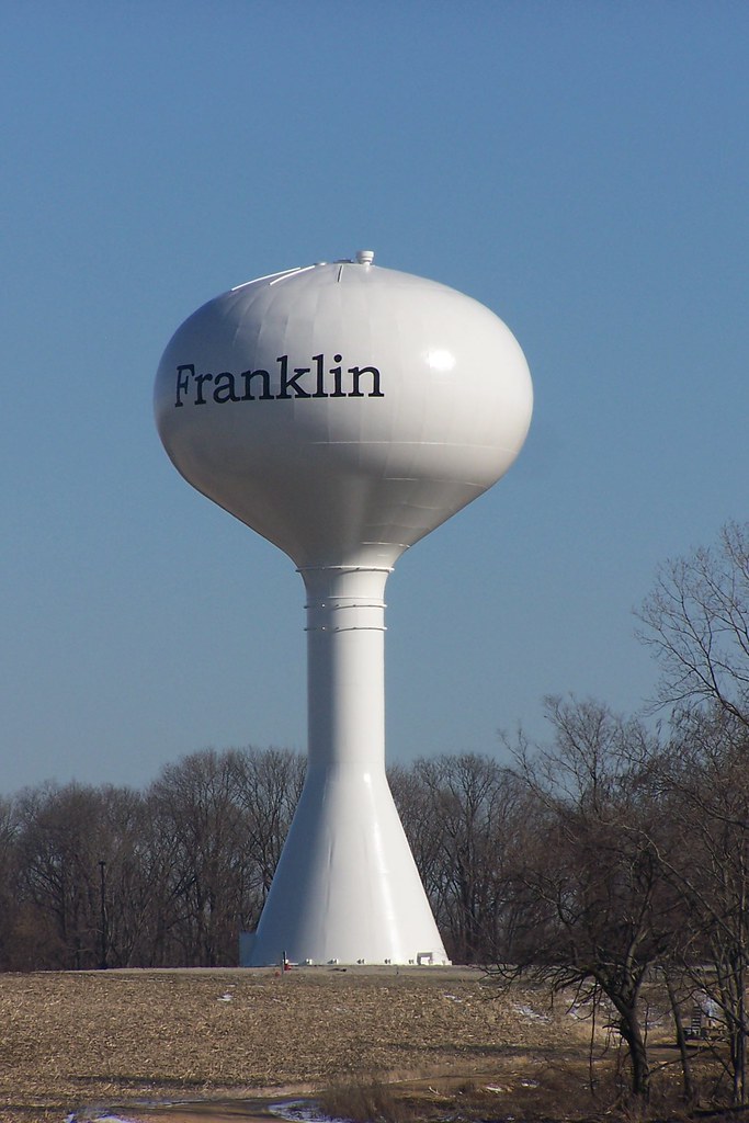 Franklin Water Tower This is one of several water towers i… Flickr
