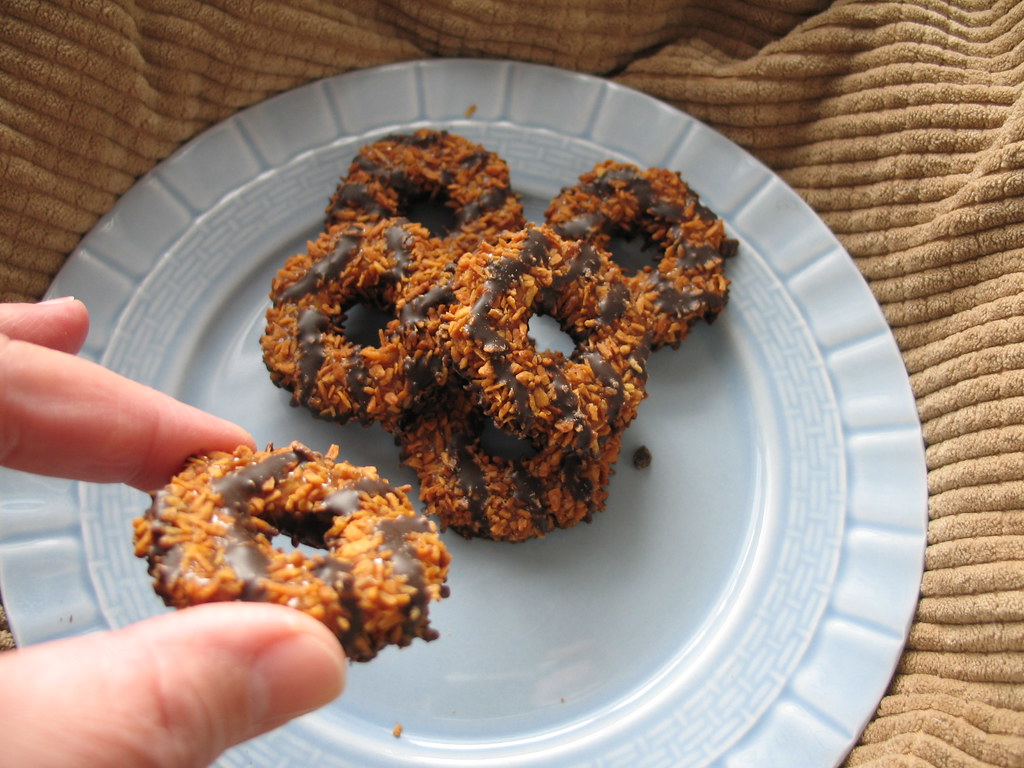 Can't Eat Just One! Hmmm. Samoas! Sometimes called Caramel… Flickr