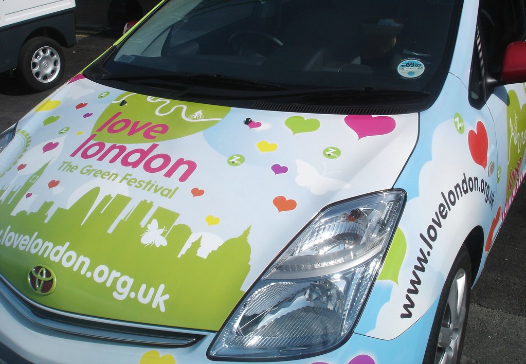 Hire a Zipcar by the hour in London part of the EcoRall… Flickr