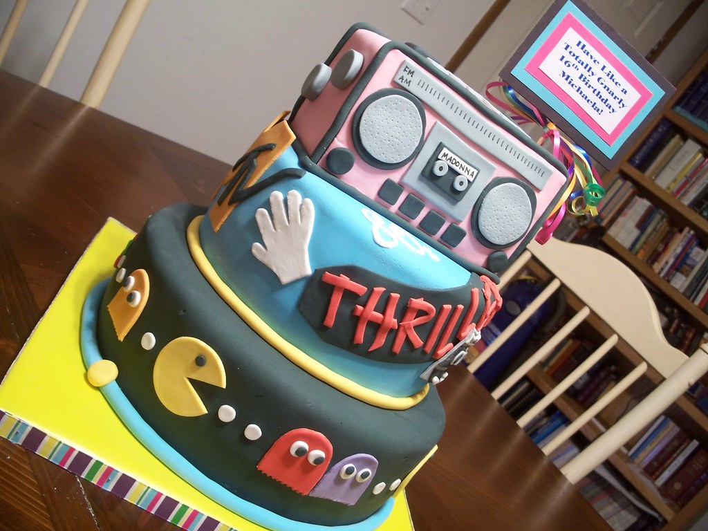80s Birthday Cake a photo on Flickriver