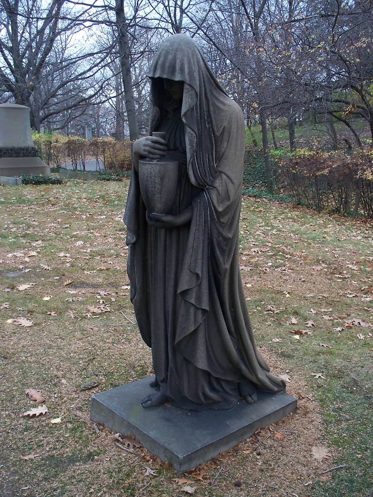 OH Cleveland Cemetery 27 Statue in Lake View Cemetery in… Flickr