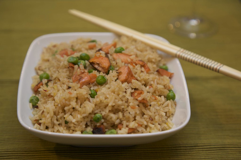 Salmon Saffron Fried Rice Salmon Saffron Fried Rice Flickr