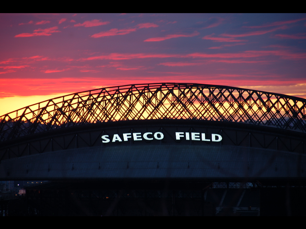 Safeco Field Sunset 1 The Home of the Seattle Mariners. Re… Flickr