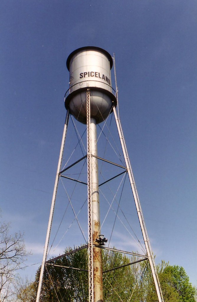 Spiceland, Indiana Old steel cone tower in Spiceland, Indi… Rick