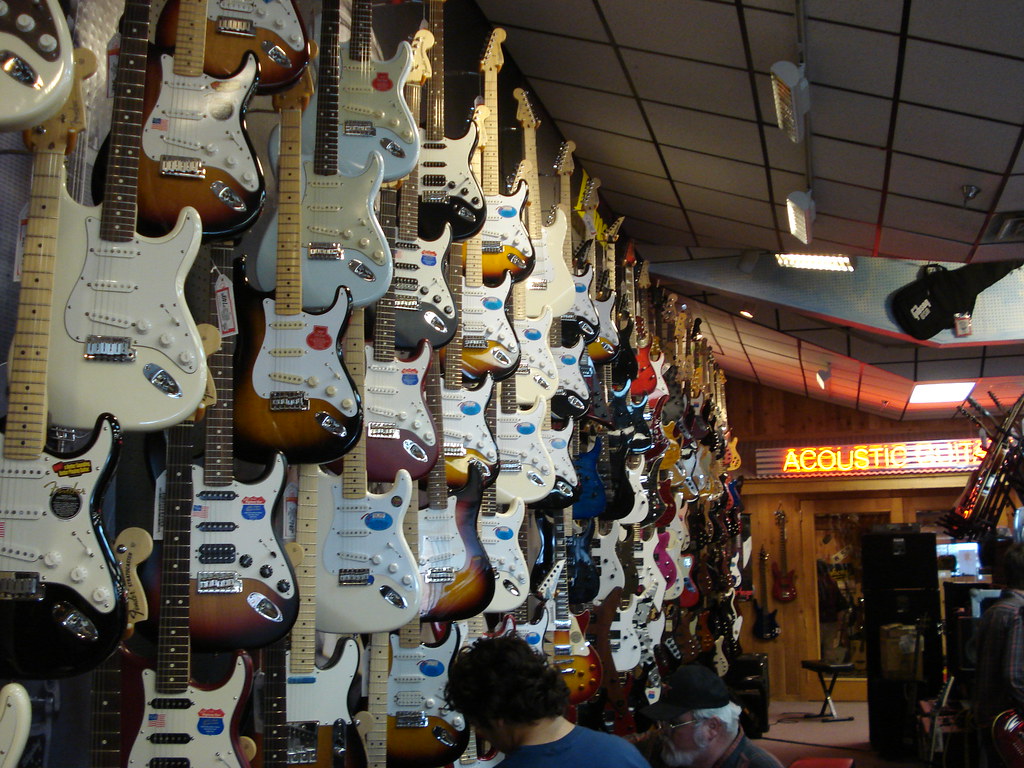 Guitar Center Houston guitars Fabricio Marvel Flickr
