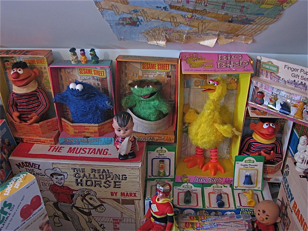 Toy Collection redux 32 The Topper Toys line of first run … Flickr