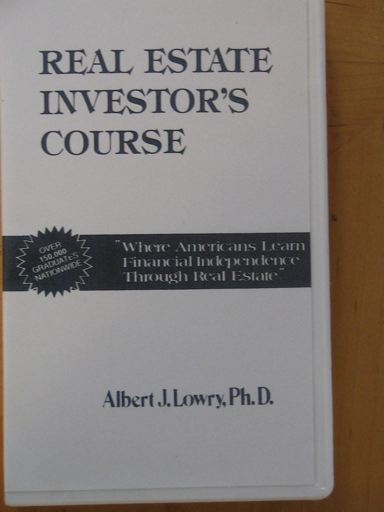 Real Estate Investor's Course Albert J. Lowry, Ph.D. (se… Flickr