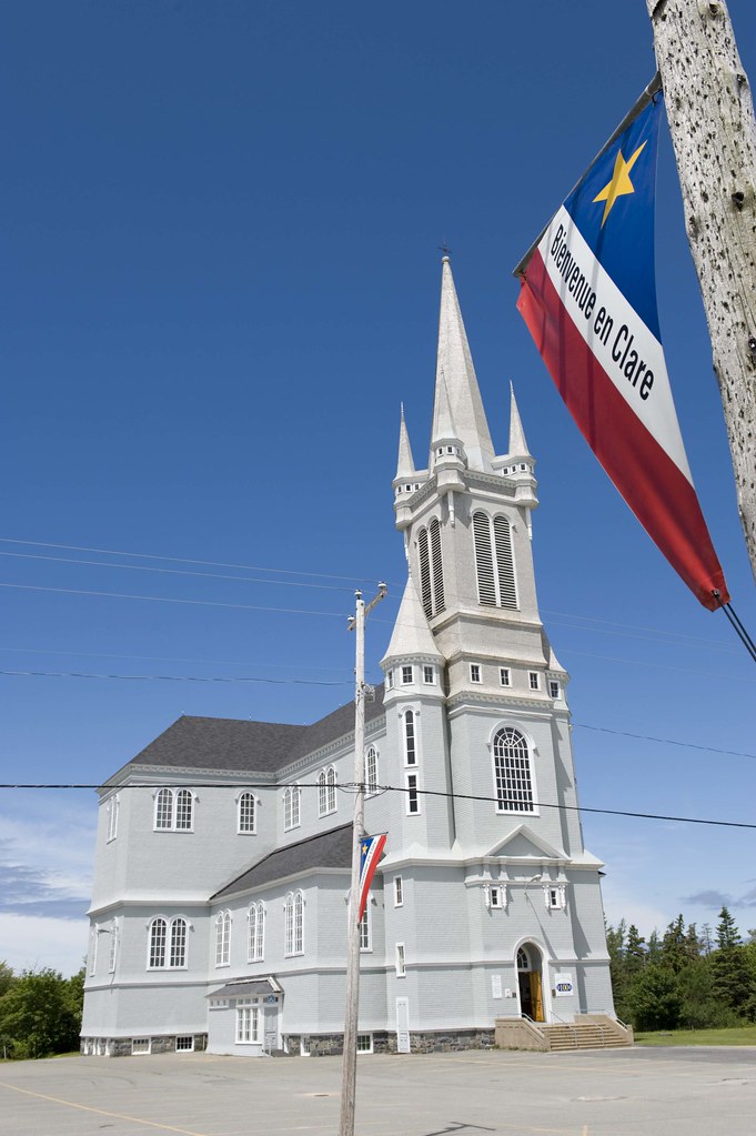 Church Point Action in Church Point on the French Shore Nova Scotia