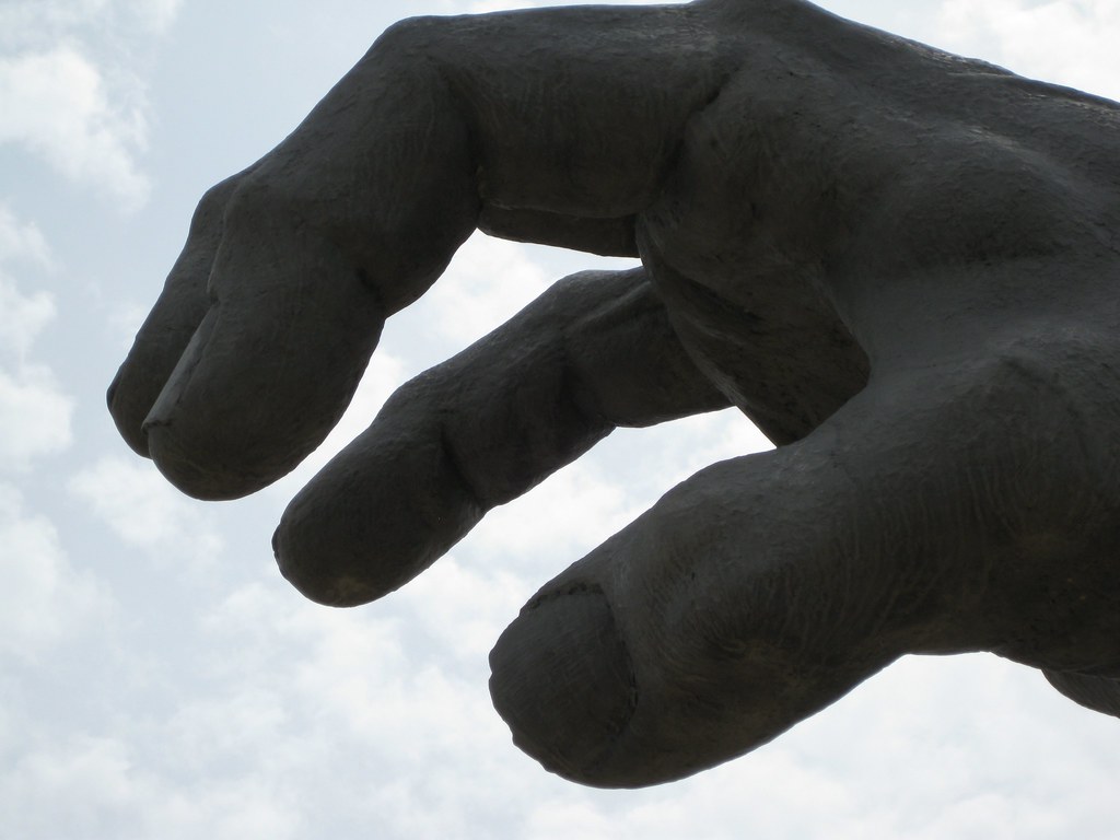 Amazing detail in that hand. (Did the model bite his nails… Flickr