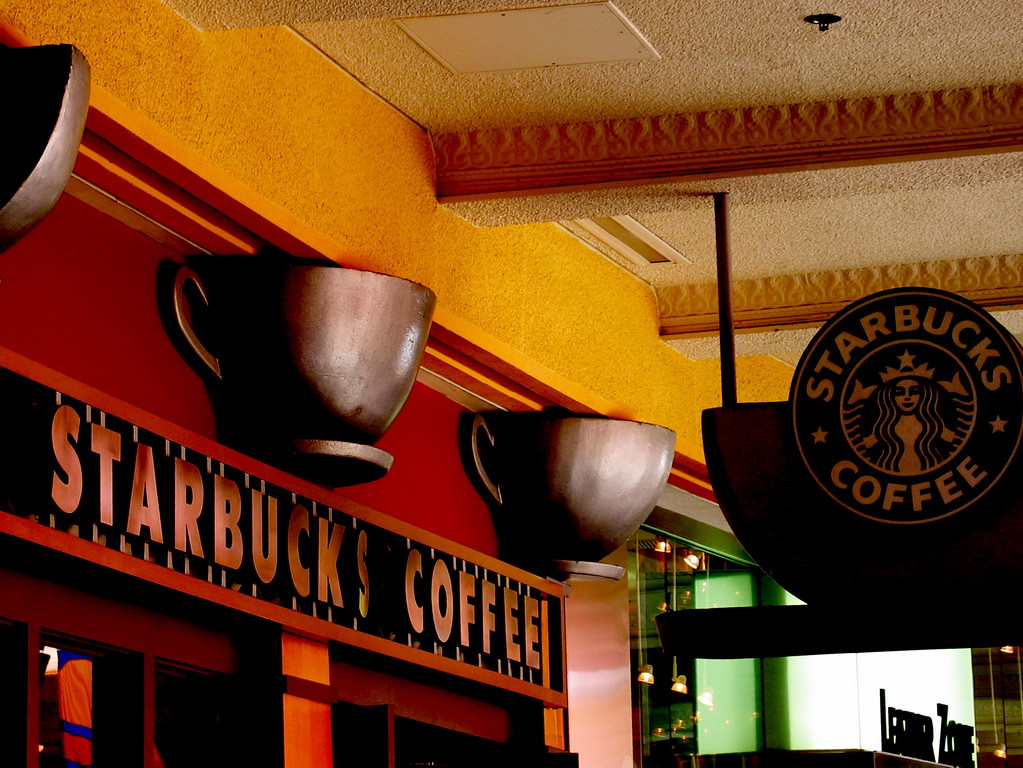 Colourful San Diego Starbucks is the largest coffeehouse c… Flickr