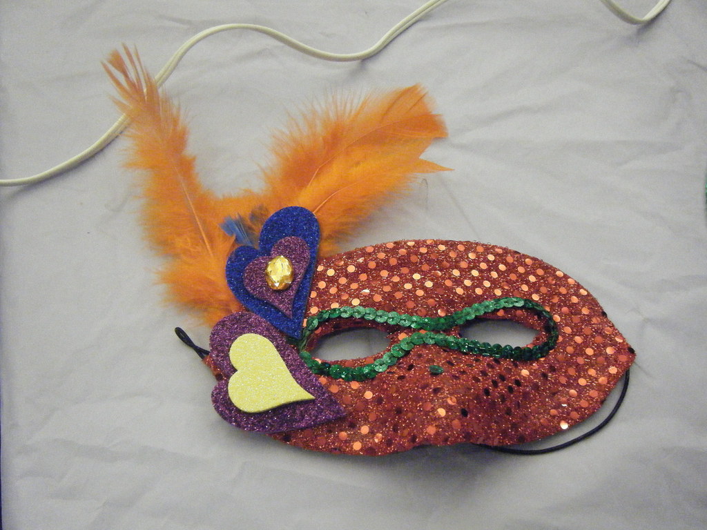 Very nice! Mardi Gras Mask making TeensReach from Bibliot… Flickr