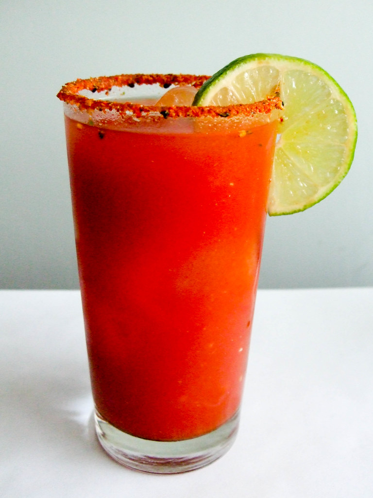Asian Bloody Mary An Asian Bloody Mary made with shichimi … Flickr