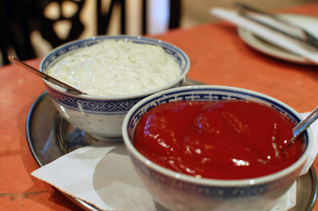 Tartar Sauce and Ketchup Can you tell that the fish and ch… Flickr