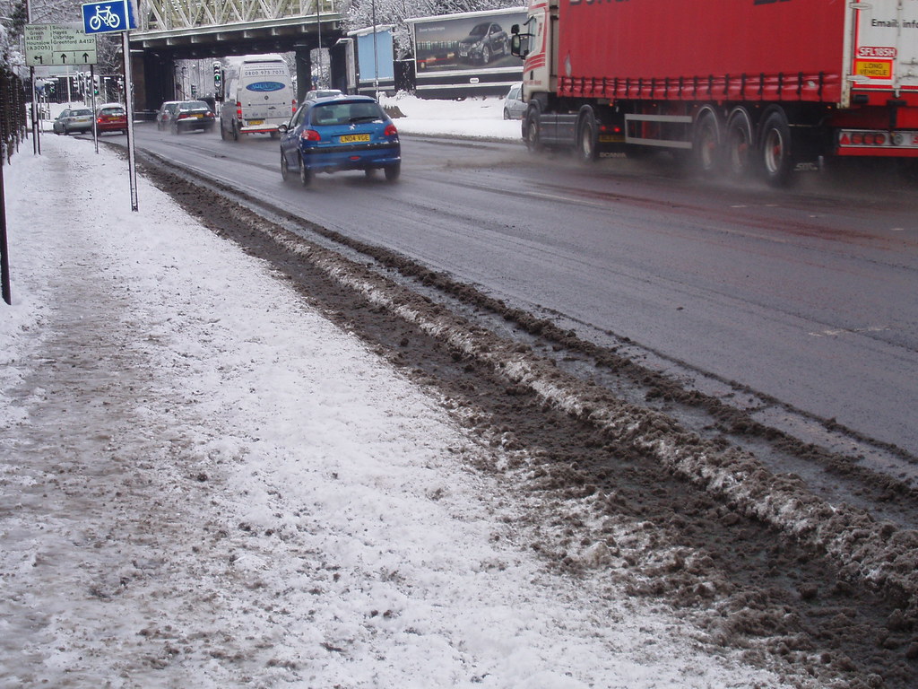 Uxbridge Road is full of muck antgirl Flickr