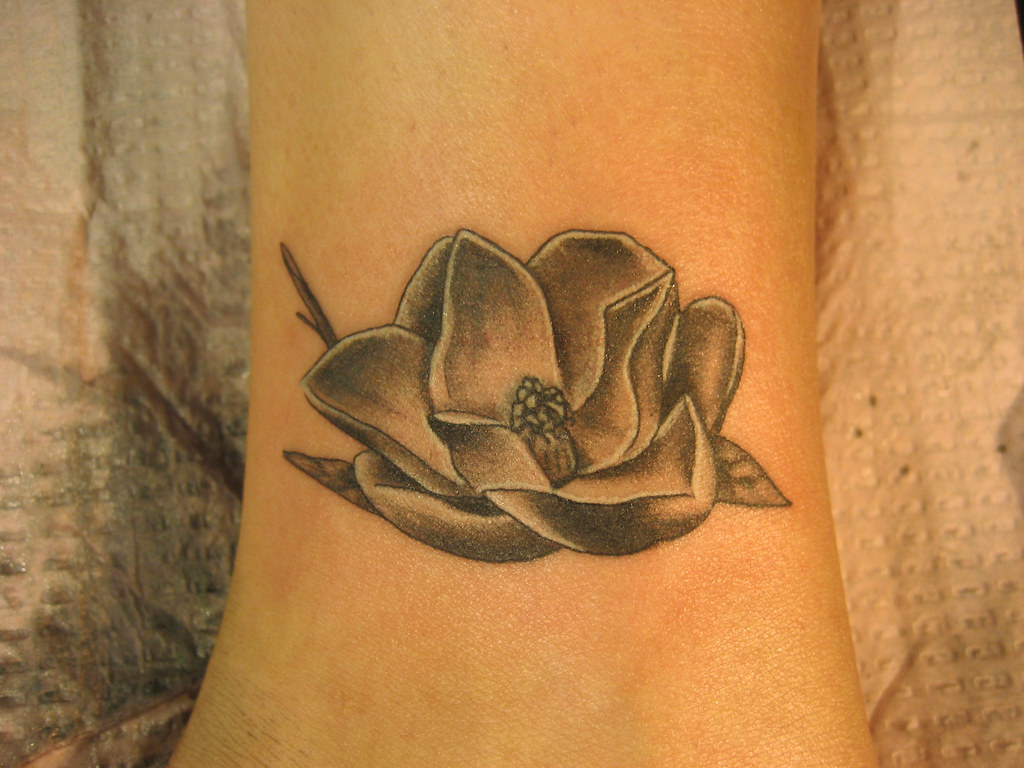 Friday's Magnolia (On Sarah) - Teeny Tiny, It's On Her Ank… | Flickr 768_x_1024_jpg