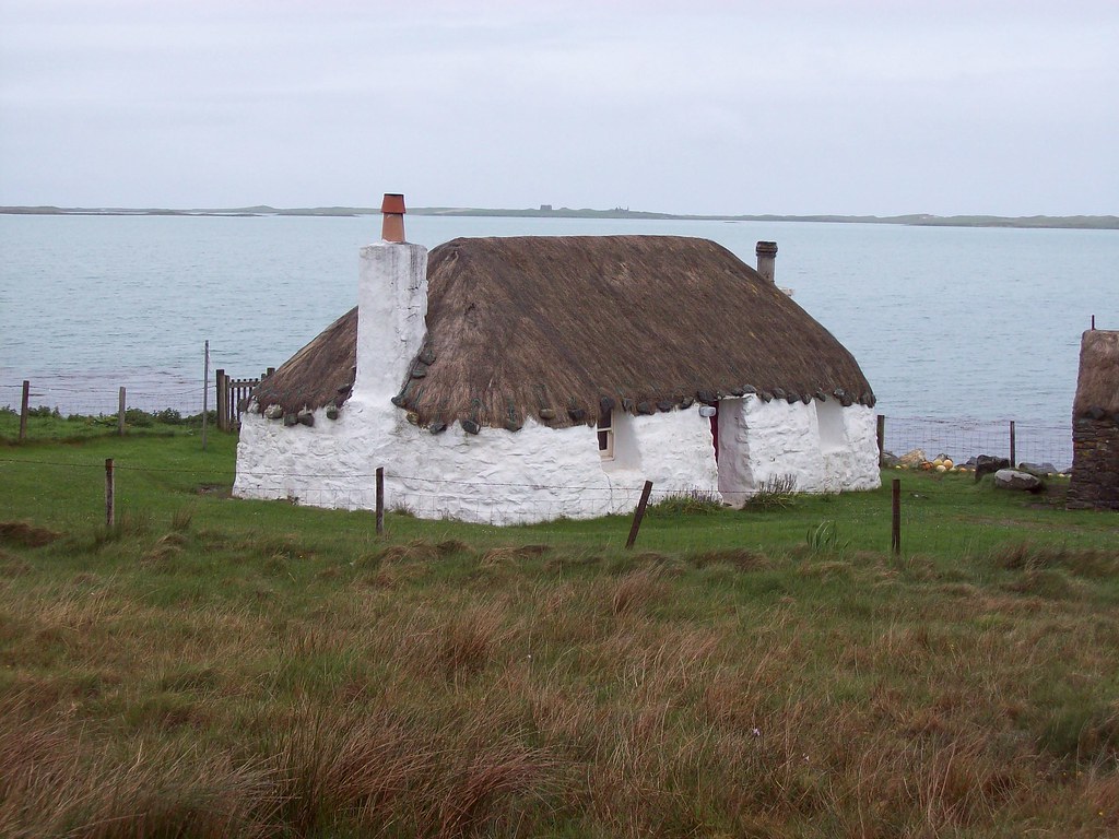 Black House North Uist A black house or Croft in North U… Flickr