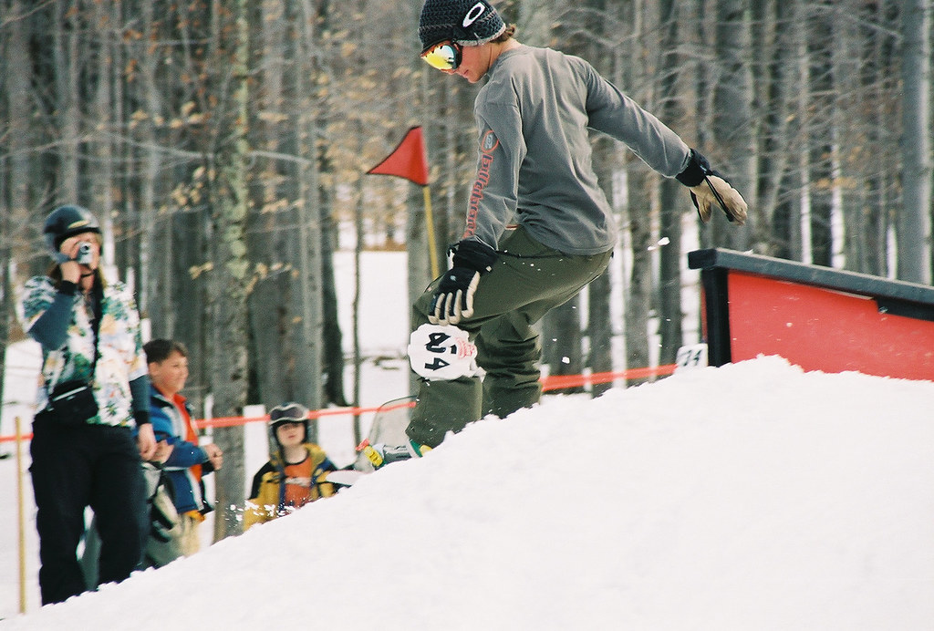 Terrain Park Action Photographed at Timberline Resort by D… Flickr