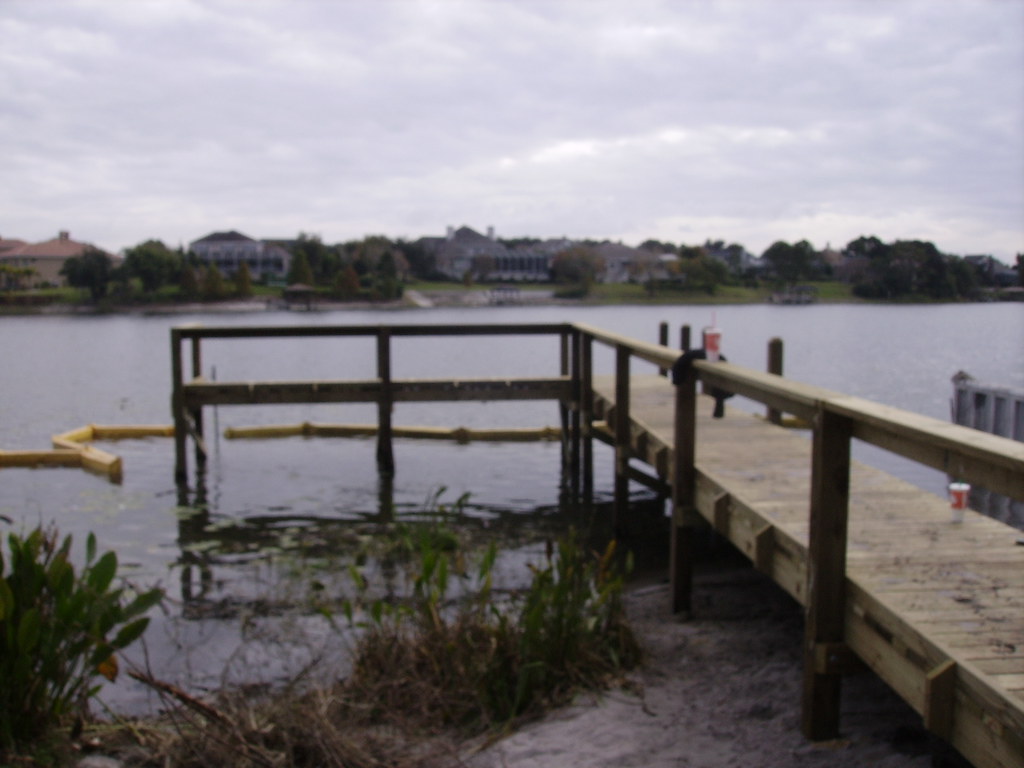 New Dock.... New Dock on Lake Otis in Winter Haven! It is … Flickr