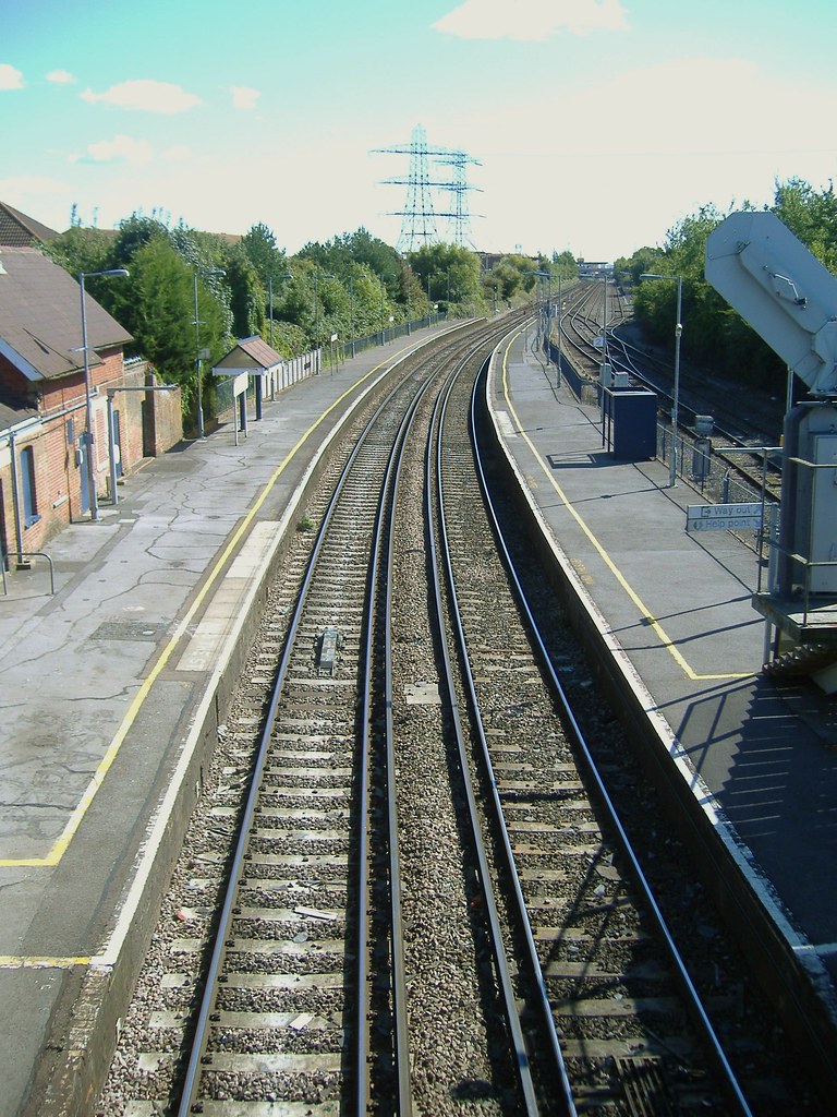 No Trains 2 Redbridge Station,Southampton,Hampshire,UK