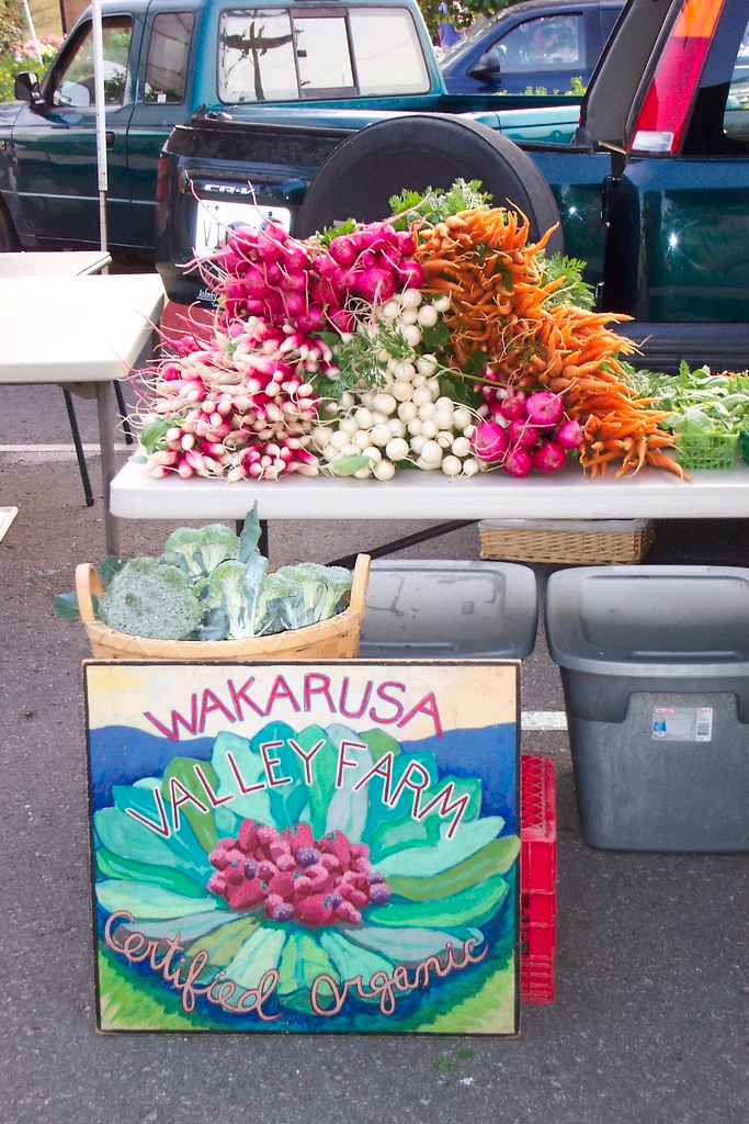 Radish and Carrots from Wakarusa Valley Farm Mercedes TaylorPuckett