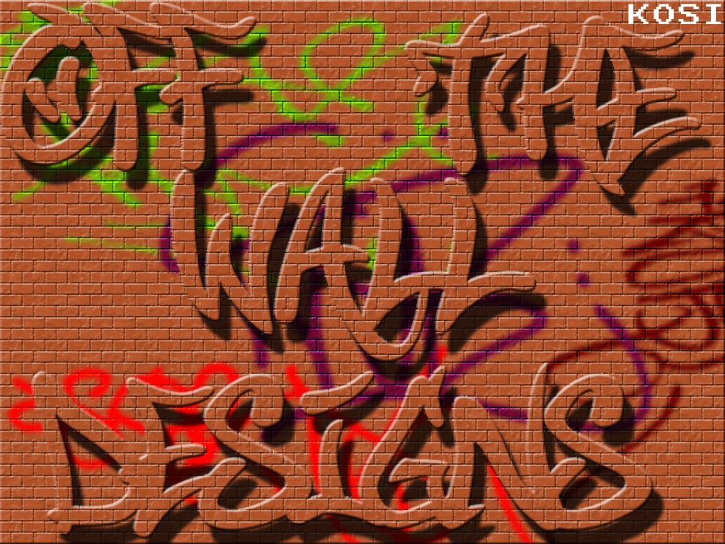 Off The Wall Designs Wallpaper Nkosi Pichery Flickr