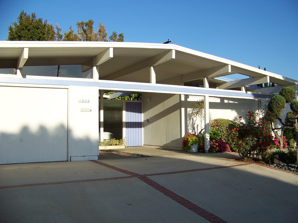 Eichler home Orange, CA Tiki Lisa Flickr