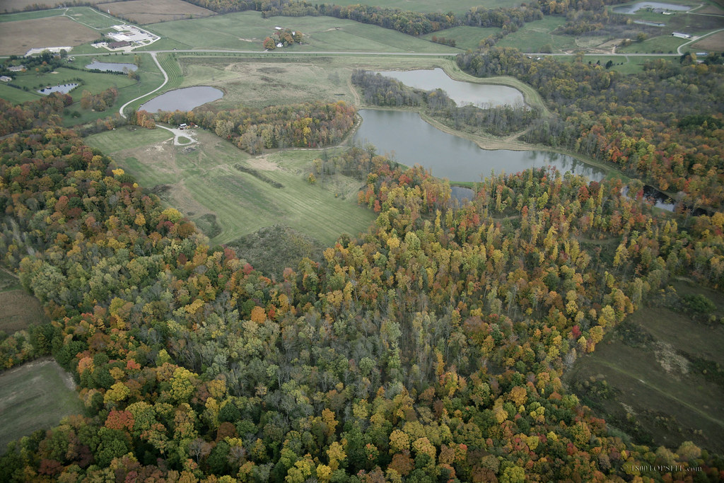 Flying Horse Farms, Mt. Gilead OH Aerial photo of the camp… Flickr
