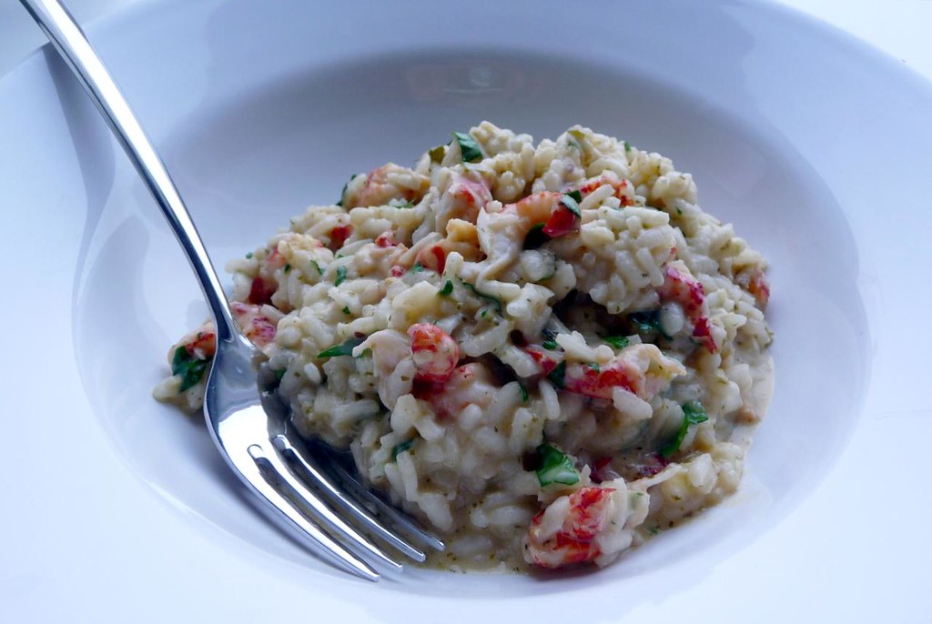 Lemongrass risotto Blue moon in her eyes Flickr