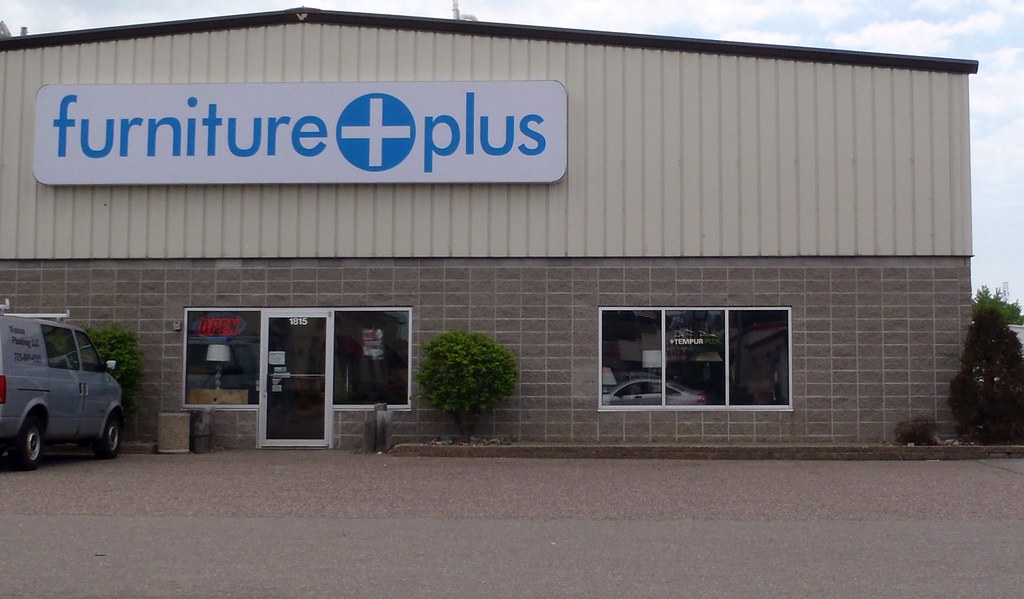 Furniture + Plus Store and Sign, Wisconsin 20110602 Flickr