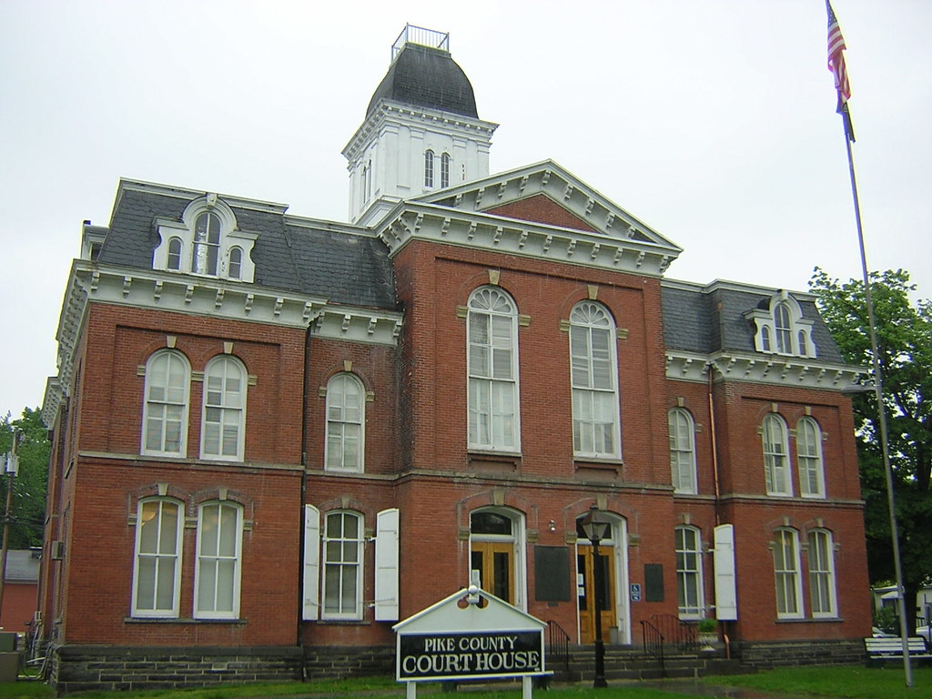Pike County Courthouse, Milford, PA rhall2ur Flickr