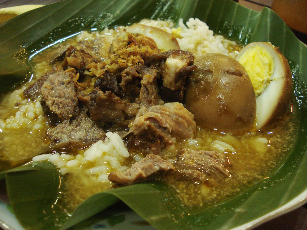 Nasi Gandul? Pondok Daun, Semarang Chika Nadya Flickr