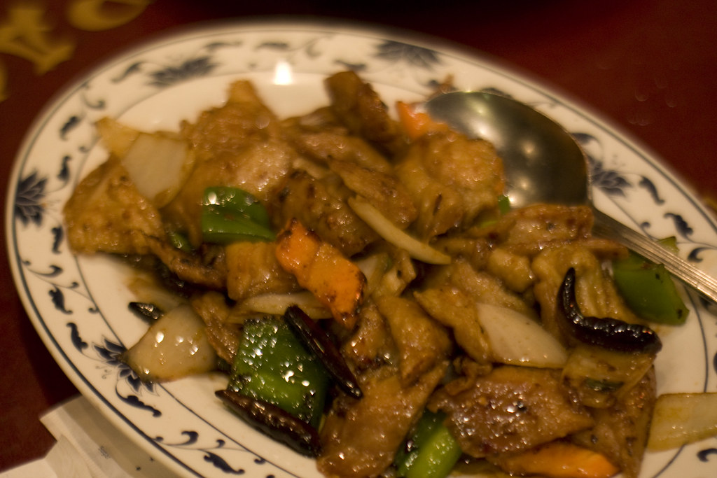 Pork intestine Proper highheat stirfry with a bit of a c… Flickr
