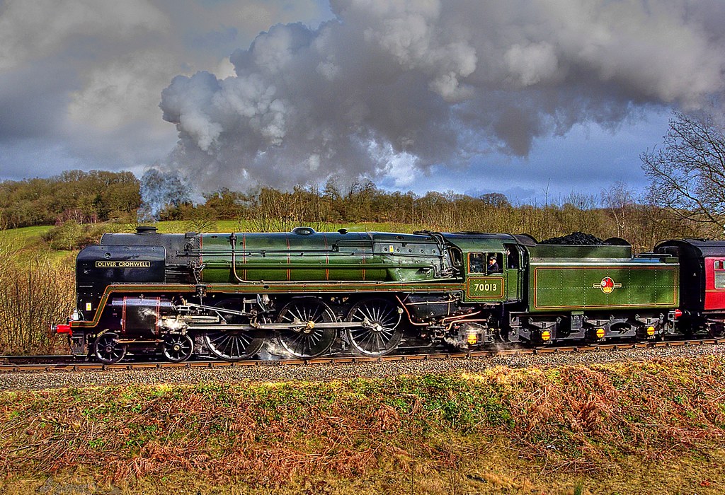 Oliver Cromwell SVR Changing weather conditions at the Sev… Flickr