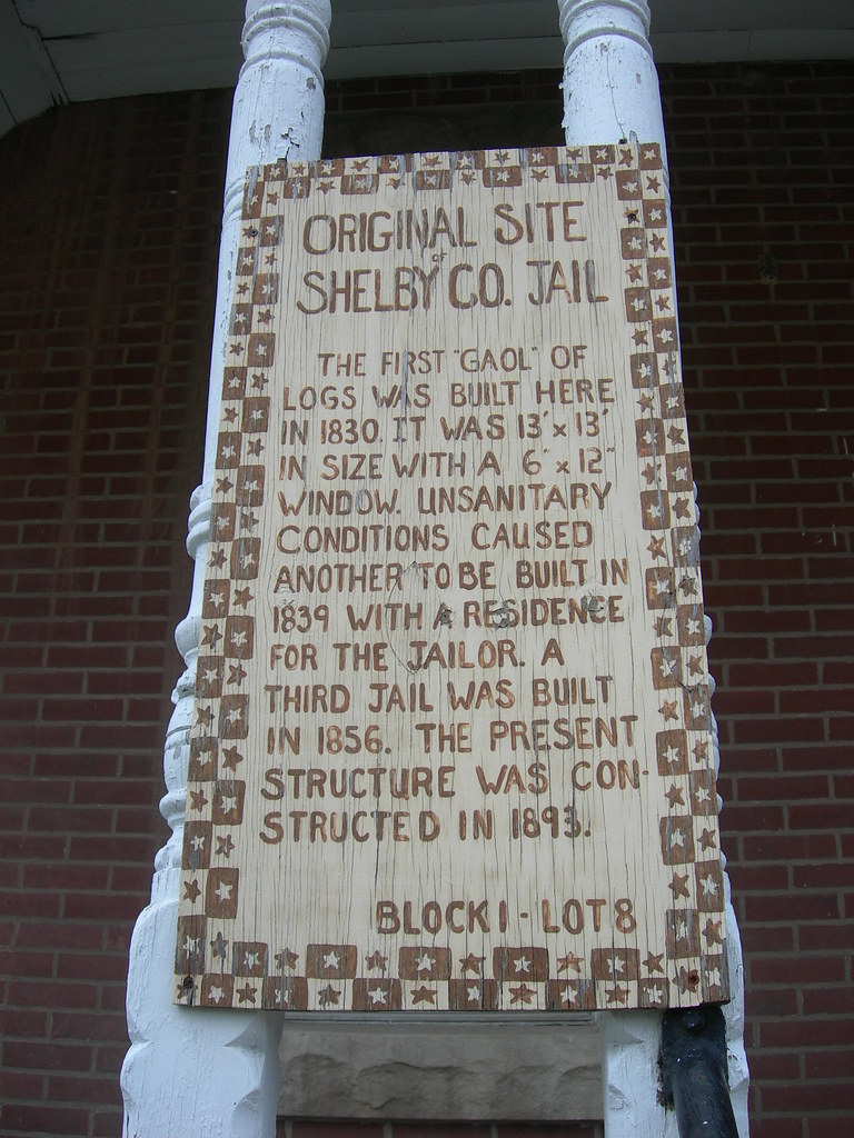 Shelby County Jail's Marker Shelbyville, Illinois Flickr
