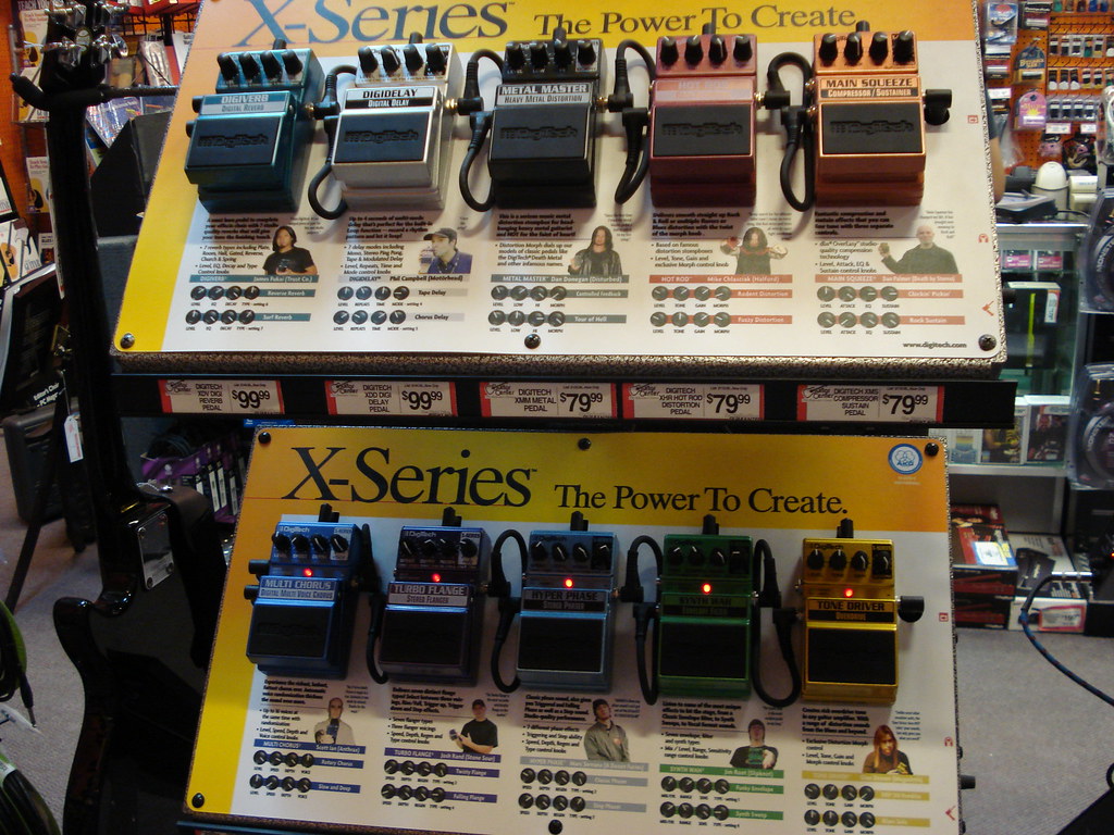 Guitar Center Houston pedals Fabricio Marvel Flickr