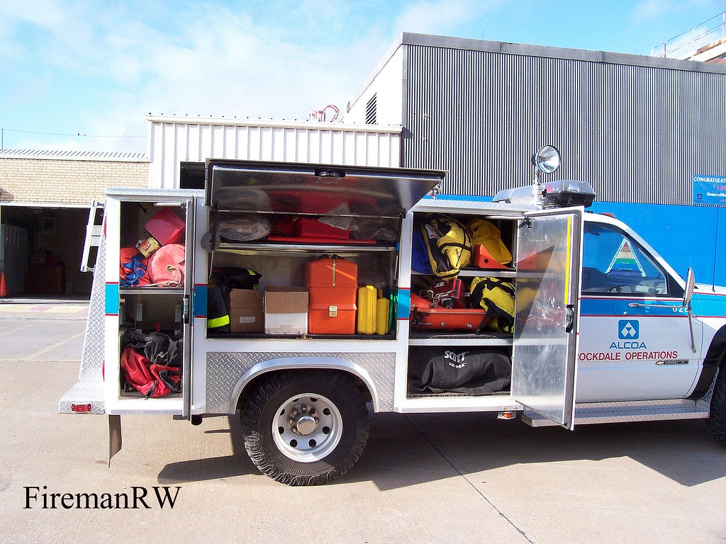 ALCOA Rockdale, TX Operations Rescue 1 equipment 1991 Chev… Flickr