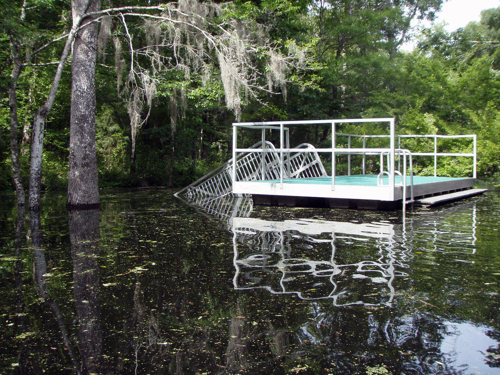 Dampiers Landing reflection The only way to get to the flo… Flickr