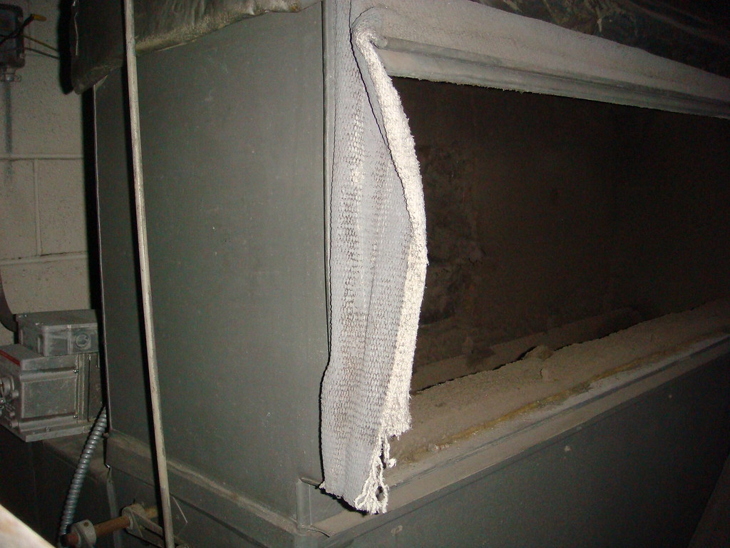 Asbestos Textile HVAC Flexible Duct Connector Example of… Flickr
